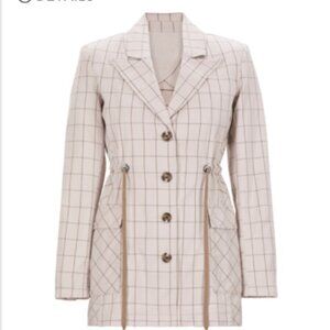 Cabi windowpane jacket.